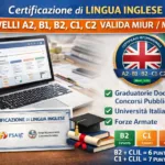 Certificazione di Lingua Inglese – Livello A2 valida MIUR / MIM