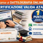 Corso di Dattilografia – Certificazione valida ATA